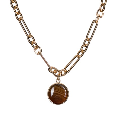 Колье COFFE AGATE