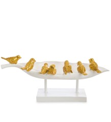 MN-181 Статуэтка-ваза &quot;Птицы - весенние деньки&quot;