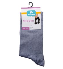 Носки женские Smooth ASW-0007 35-39 серый (Artsocks)