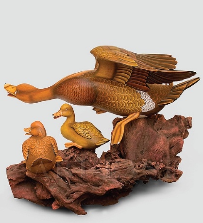 32-008 Фигура "Семейка уток" (о.Бали)
