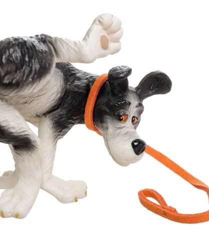 pr-RUF04 Статуэтка "Собака" (NOT HERE! Rufus. Parastone)