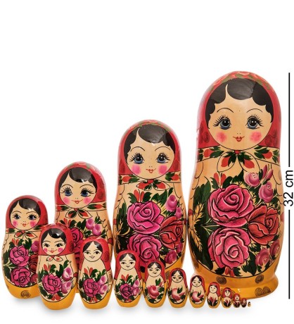 МР-10/13 Матрешка 15-кукольная (Семеновская)