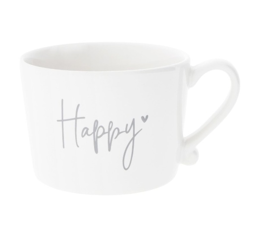 Кружка White Happy Grey Bastion Collections