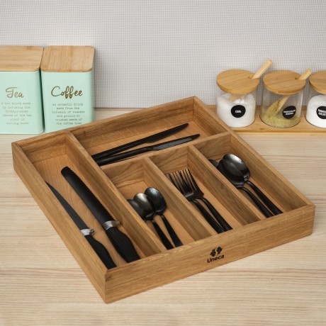 Лоток для приборов большой, 40x38x6 см. кор. Uneca