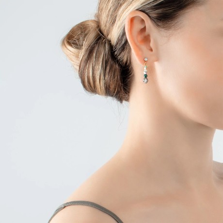 Пусеты Green-Gold 2035/21-0516 Coeur de Lion 	