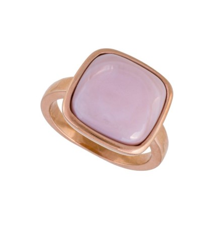 Кольцо Куб SHELL ROSE KR02914-3/8 R/RG Fiore Luna