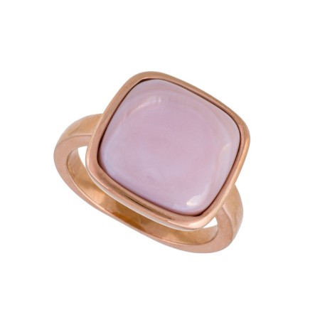 Кольцо Куб SHELL ROSE KR02914-3/8 R/RG Fiore Luna