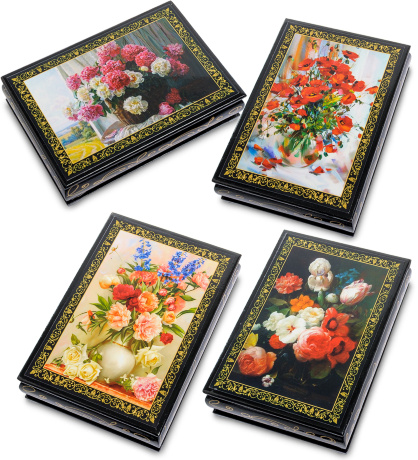 ШК-11/ 4-A Шкатулка в технике декупаж (11х16х4)