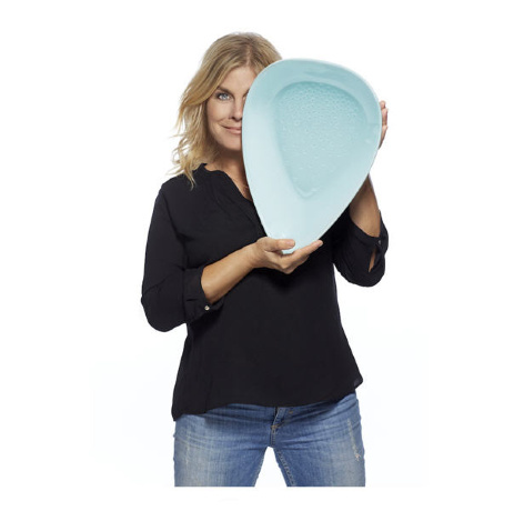 Блюдо для запекания, 37x27,5x6,5 см. голубой, Piccadilly SagaForm