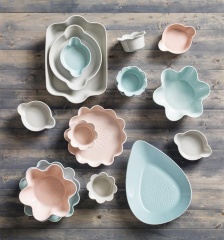 Блюдо для запекания, 37x27,5x6,5 см. голубой, Piccadilly SagaForm