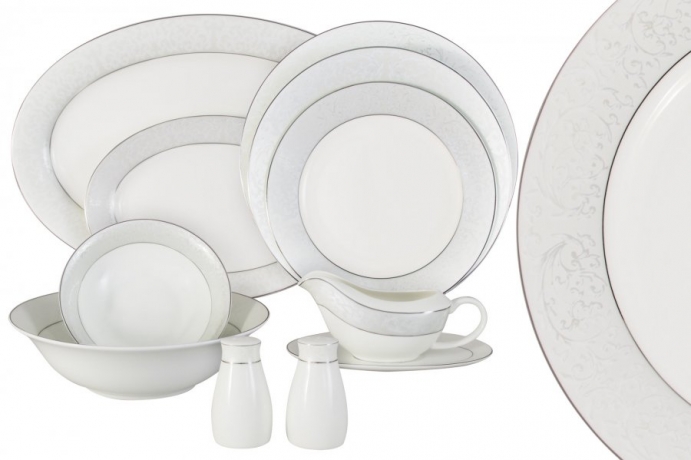 Обеденный сервиз  на 6 персон Мелисента, 27 предметов Emily