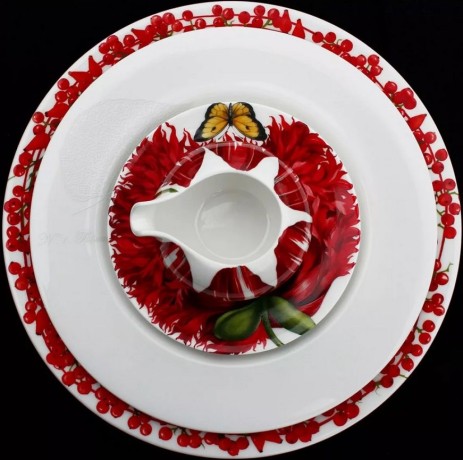 Тарелка десертная, 22 см, BIANCO&BIANCO Taitu