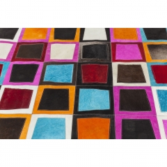 Ковер Seventies, коллекция "Семидесятые" 170*1*240, Воловья кожа, Шерсть, Мультиколор