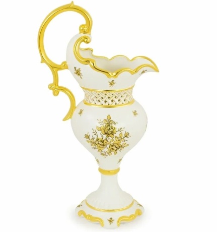 Кувшин, 58 см. FIORI GOLD, керамика