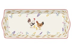 Блюдо прямоугольное Country Life, 35х15 см. Easy Life