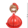 MF- 05 Копилка маленькая "Девочка в красном платье"