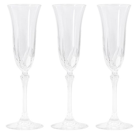 Набор бокалов для шампанского Gemma Sivigli, 0,15 л. 6 шт. Le Stelle