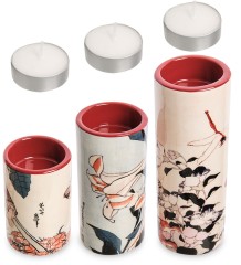 pr-TS06HOK Набор подсвечников (Hokusai.Parastone)
