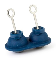 Силиконовая форма Swizzle Ice 2 BLUE BarCraft, 13x9,2x5,5 см. Kitchen Craft