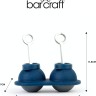 Силиконовая форма Swizzle Ice 2 BLUE BarCraft, 13x9,2x5,5 см. Kitchen Craft