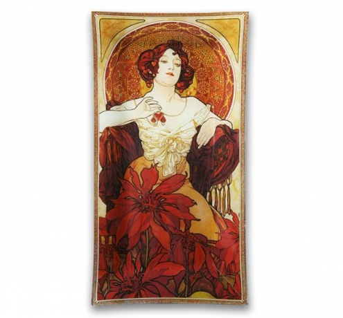 Блюдо декоративне Рубин (А. Муха), 30х16 см.