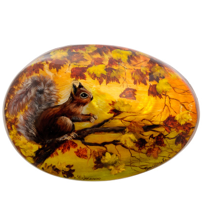 ШК-10/ 60 Шкатулка "Белка" исп. Григорьева С.