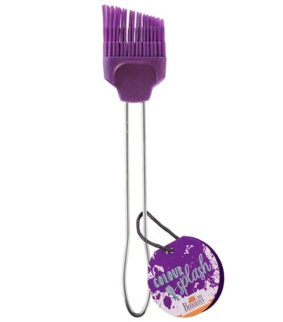Силиконовая кисточка, 21 см. цвет: фиолетовый, Birkmann