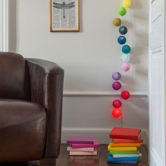 Гирлянда с подсветкой, 20 шаров Tao Tong, La case de cousin paul