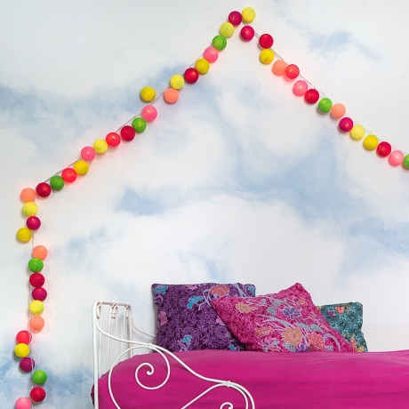 Гирлянда с подсветкой, 20 шаров Tao Tong, La case de cousin paul