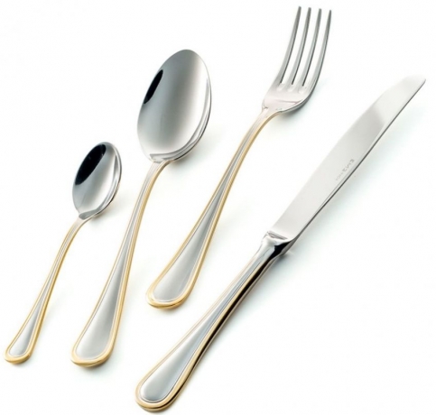 Набор столовых предметов 24 шт. IMPERO ORO EME