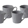 Набор из 4-х кружек Nova, серый, 0,38 л. Maxwell & Williams