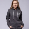 Толстовка женская 6509/10, р.084, рост 182-188, антрацит меланж (Serge)