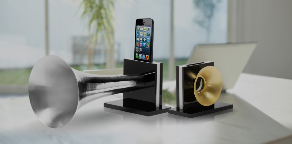 Беспроводной усилитель звука для смартфона MINI GOLD, Argenesi