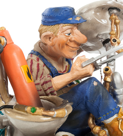 PRO-07 Статуэтка "Сантехник" (Profisti.Parastone)