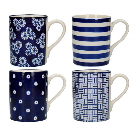 Набор из 4 кружек, 450 мл. London Pottery Kitchen Craft