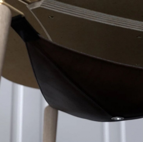 Столик журнальный Hang Out, 49х75х73,1 см, черный дуб, Umage