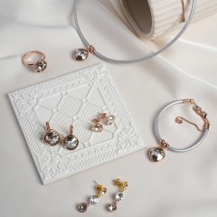 Пусеты Silver Shade