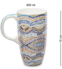 JK-282 Кружка "Орнамент" (Ornamento Pavone)