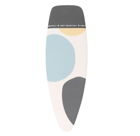 Чехол PerfectFit 135х45 см (D), 2 мм поролона, термоустойчивая зона для утюга, Цветные пузыри Brabantia