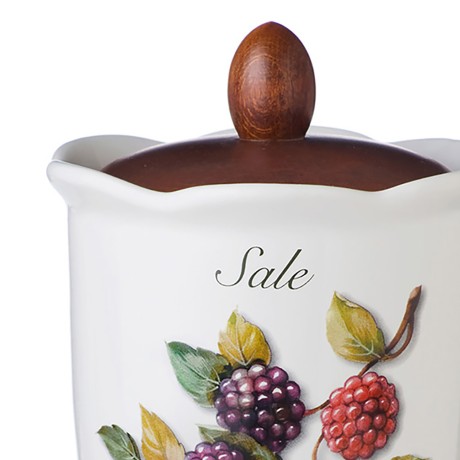 Ёмкость для соли с крышкой Frutti di Bosco, 19 см. Nuova Cer