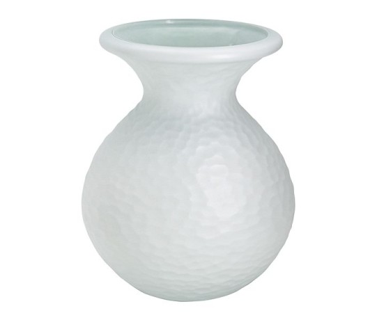Ваза Paradise, белая, матовая, 24,5 см. SAN MIGUEL
