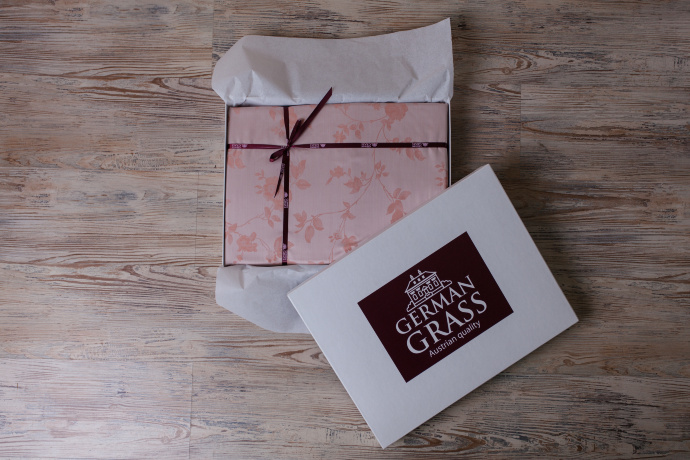 Комплект постельного белья Apricot Palette Grass Евро