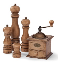 Мельница для кофе Antique Peugeot, 21 см. орех