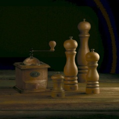 Мельница для кофе Antique Peugeot, 21 см. орех