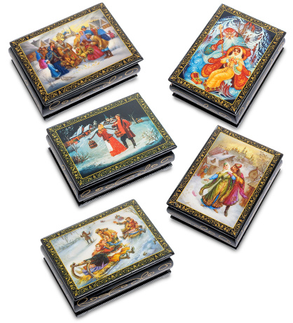 ШК-11/ 2-A Шкатулка в технике декупаж (8х10х4)