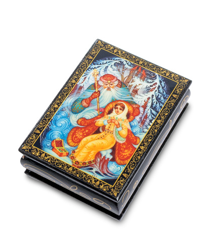 ШК-11/ 2-A Шкатулка в технике декупаж (8х10х4)