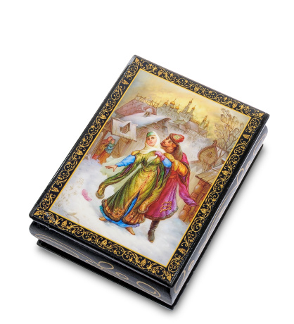 ШК-11/ 2-A Шкатулка в технике декупаж (8х10х4)