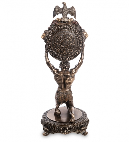 WS-1003 Статуэтка-часы "Атлант"