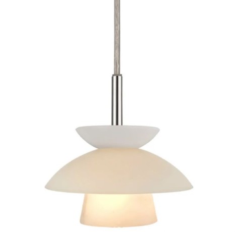 Подвесной светильник DALLAS, Ø12,5, 40W G9, опал/метал Halo Design