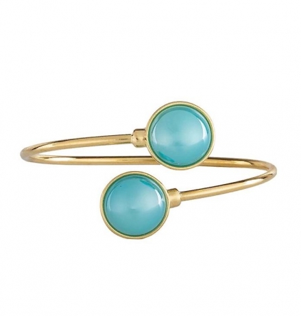 Браслет Pearl Blue Sky Agate C1366.21 BL/G Possebon